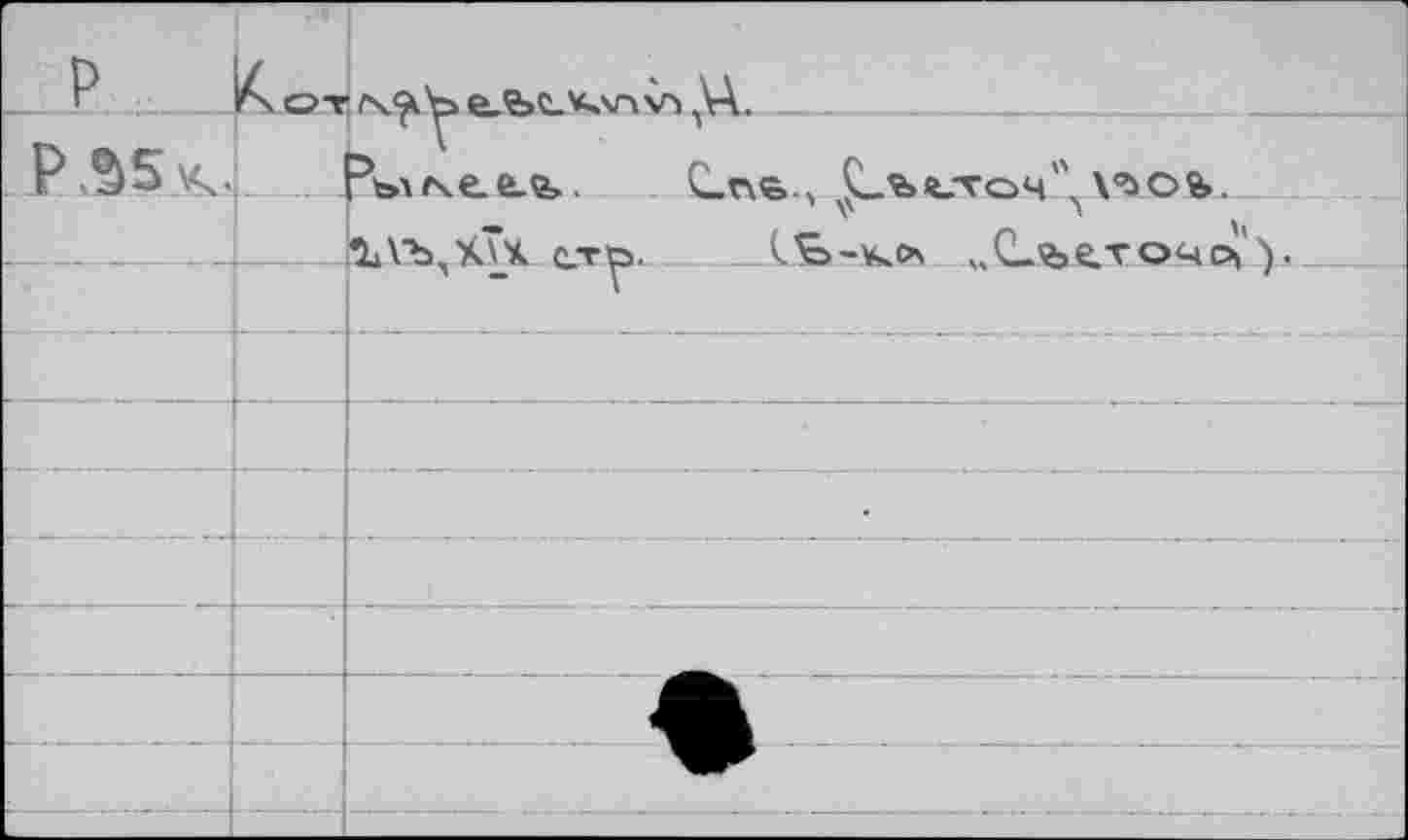 ﻿P	Ko,	■bifs.e.te,.	C_r\^>., jL%tro4'\
₽ Л5 x..		
	—	ЗЛЪцКТ* с-ту>.	ЛЪ-kos V4C_<fee.r очсч4).